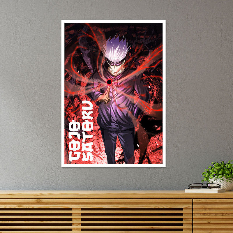 Gojo Satoru Anime Poster - Exclusive Anime Wall Art