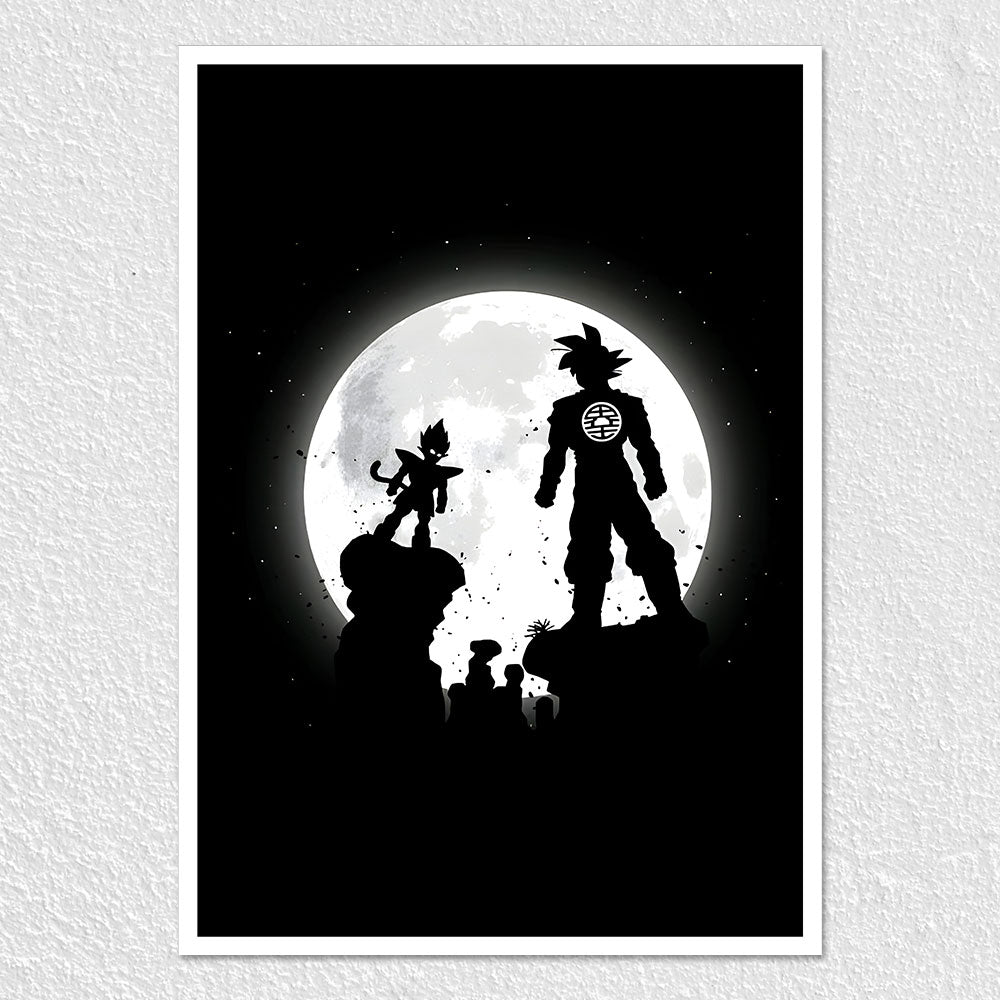 Fomo Store Posters Anime Goku and Vegeta Duel DBZ