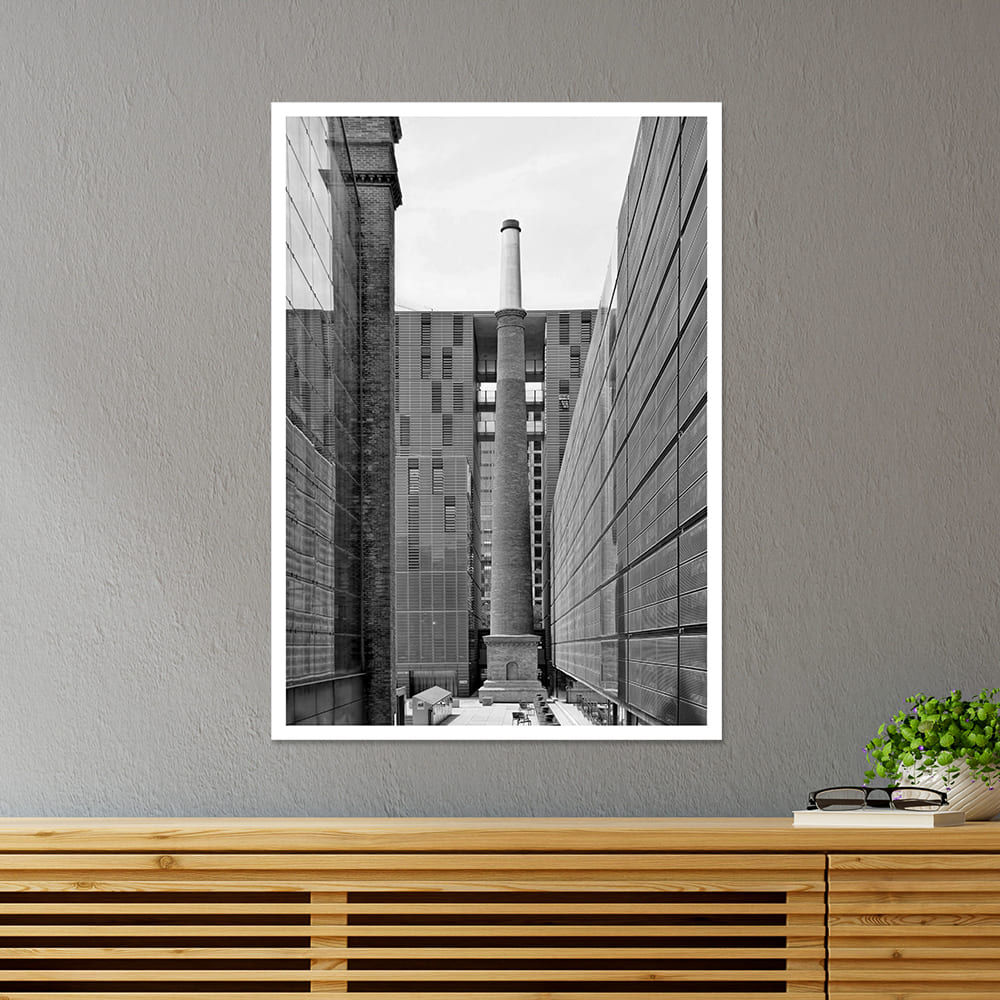 Exterior of Building Architecture Poster