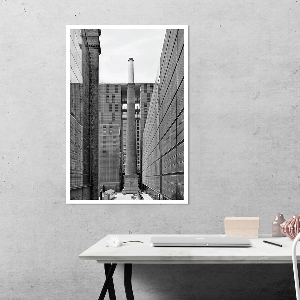 Exterior of Building Architecture Poster
