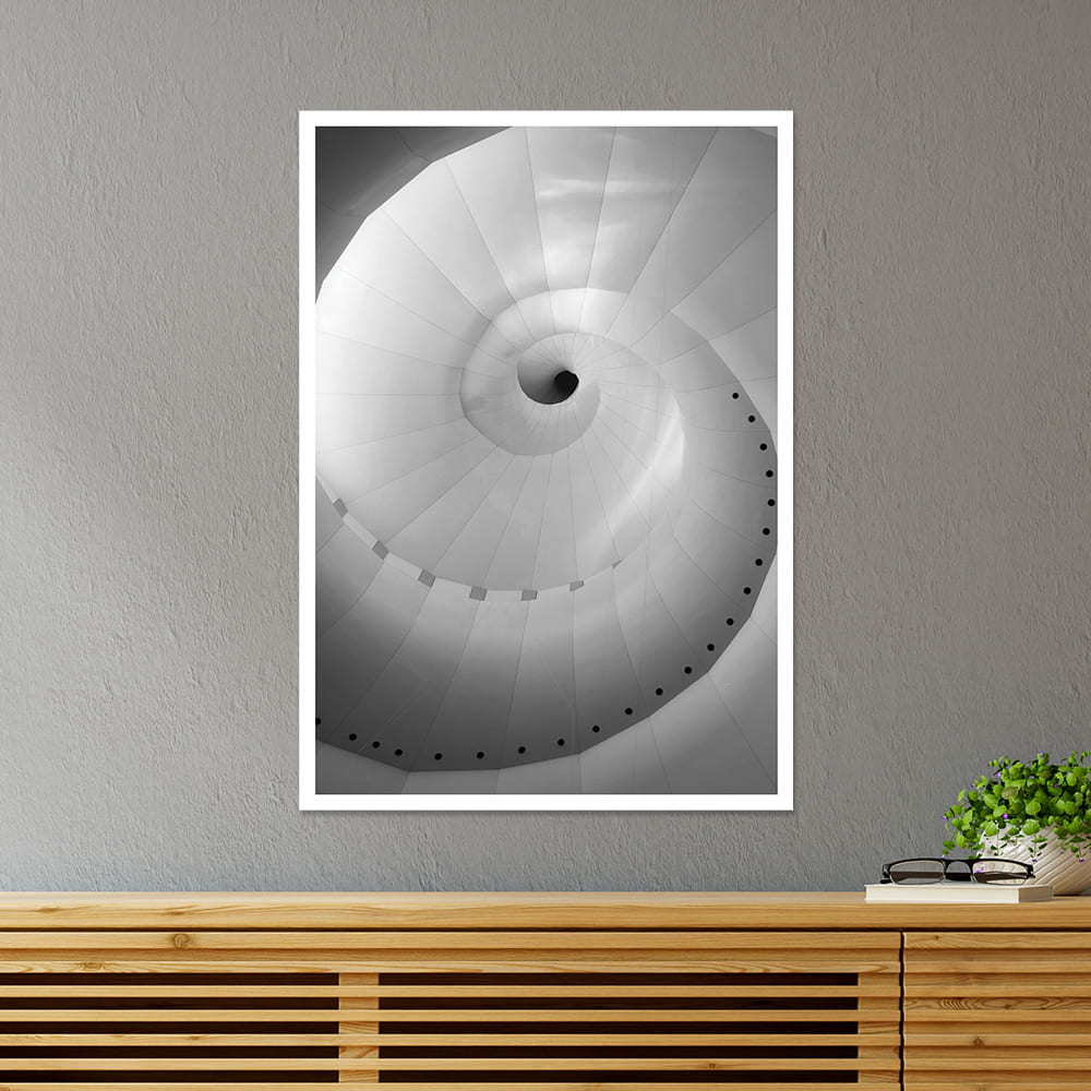 Square Hollow Architecture Poster