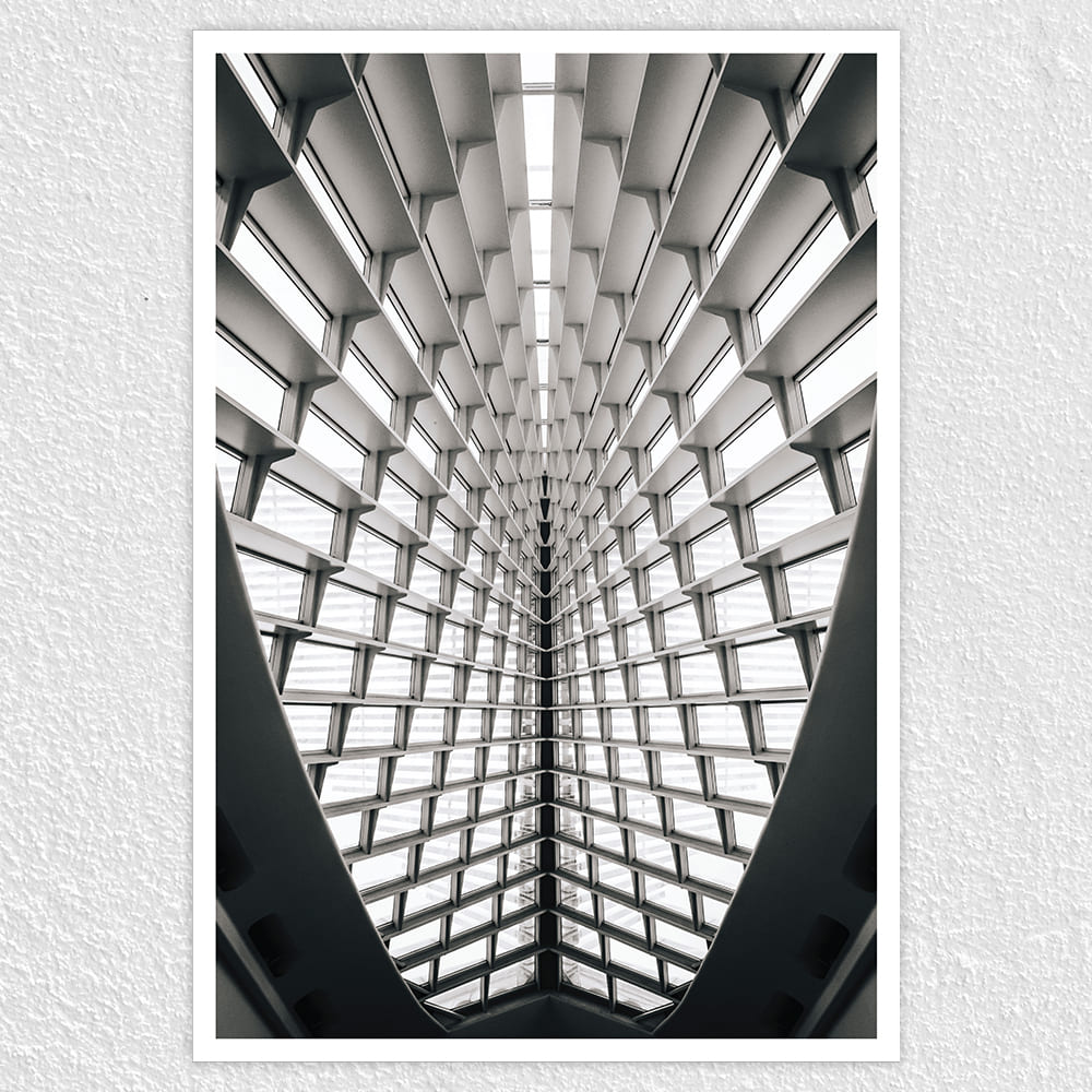 Fomo Store Posters Architecture White and Black  