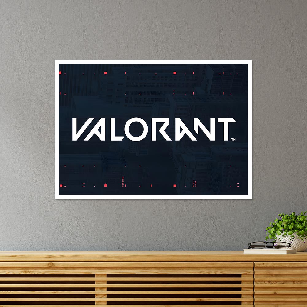Valorant Game Gaming Poster