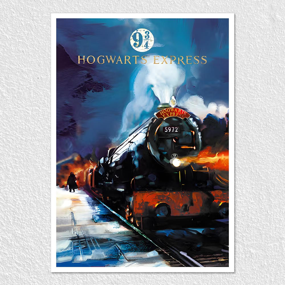 Brothers Innovation Posters Movies 9 3/4 Hogwarts Express
