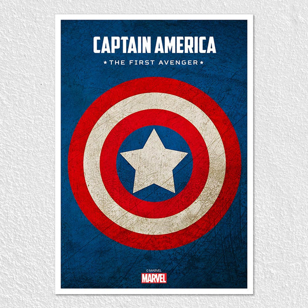 Captain America First Avenger Heroic Poster