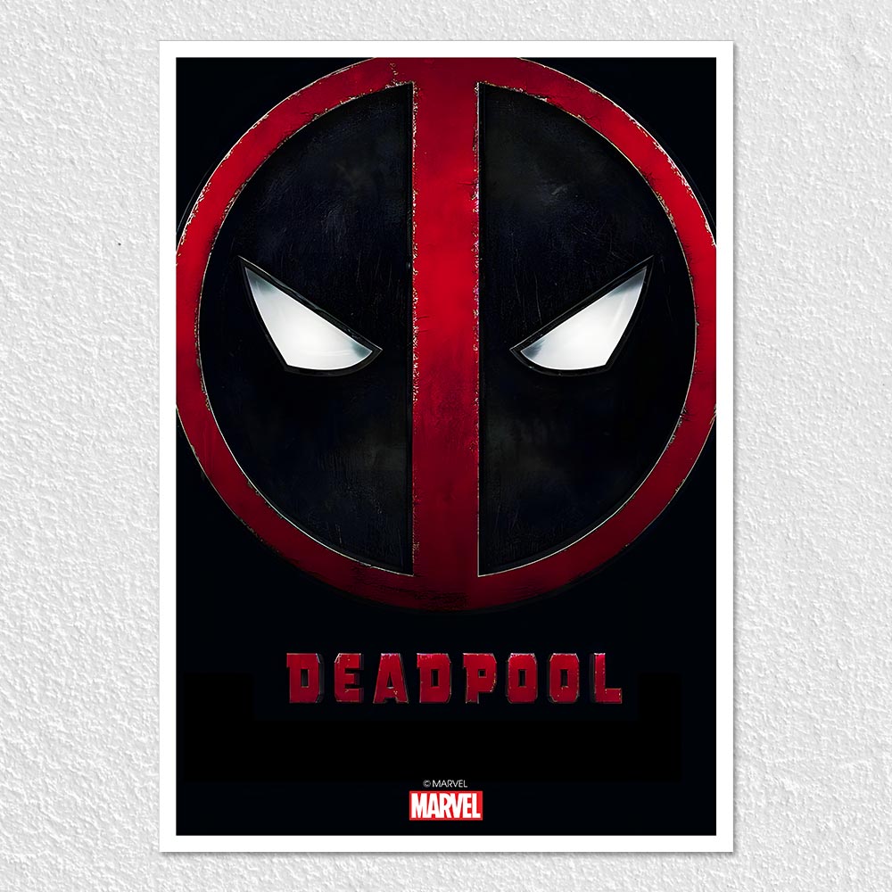 Deadpool Mask - The Merc with a Mouth Poster