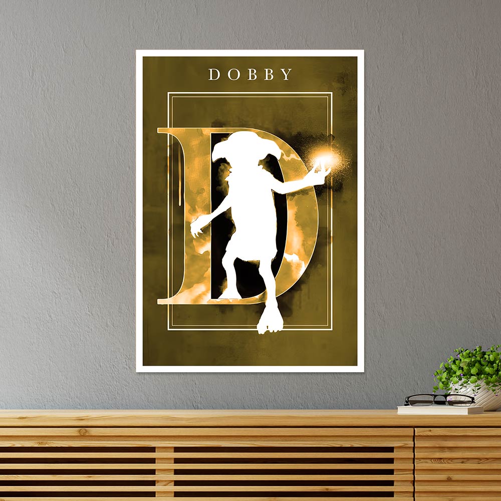 Dobby Silhouette Movies Poster