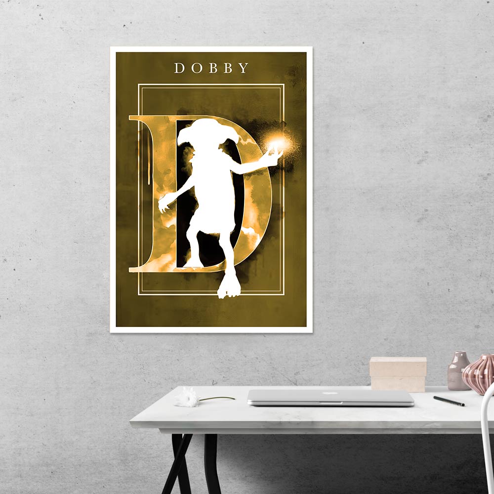 Dobby Silhouette Movies Poster