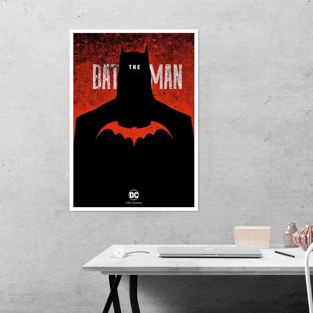 The Dark Knight's Silhouette Movies Poster
