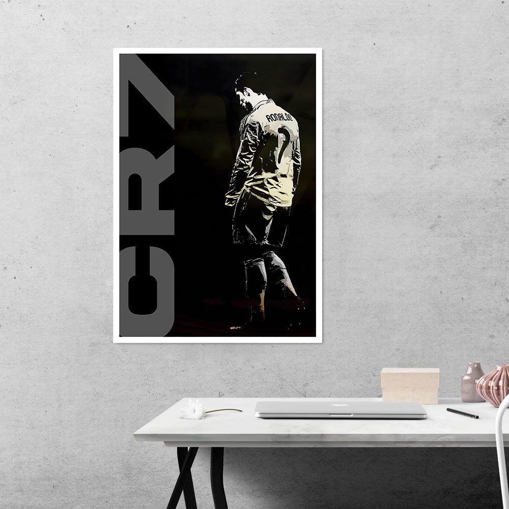 CR7 The Goal Machine Sports Poster
