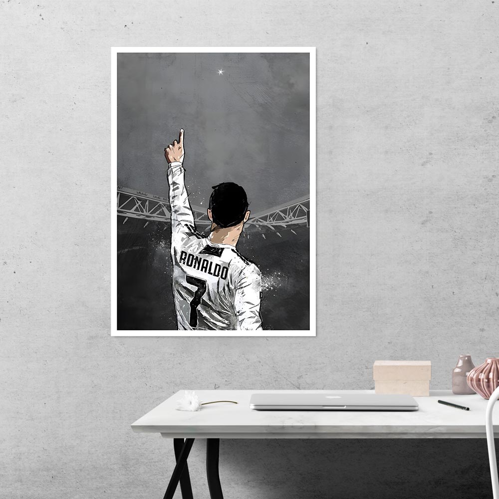 Ronaldo Goals Galore Sports Poster