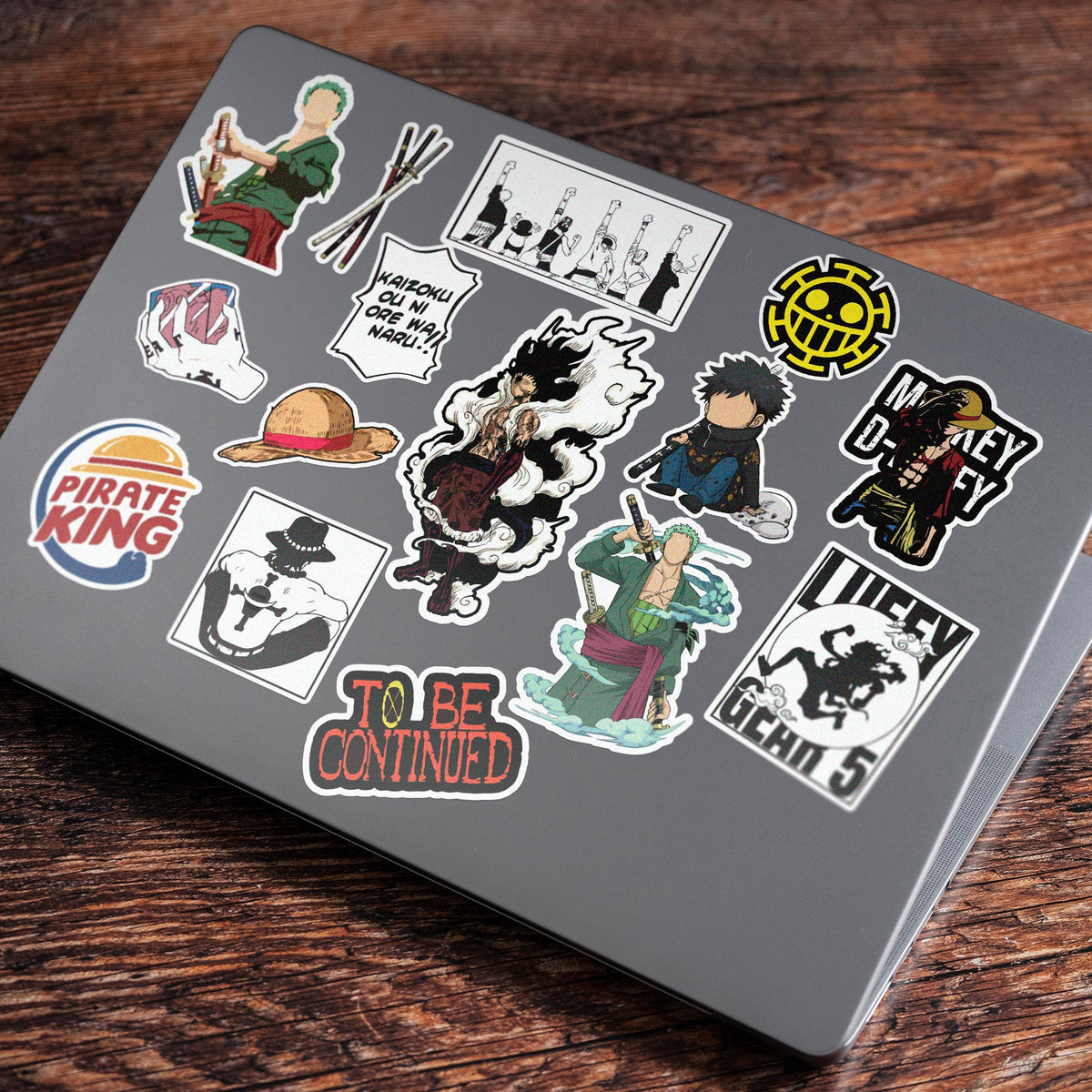 Set Sail with One Piece Stickers Pack 1: 15 Exclusive Designs for Fans