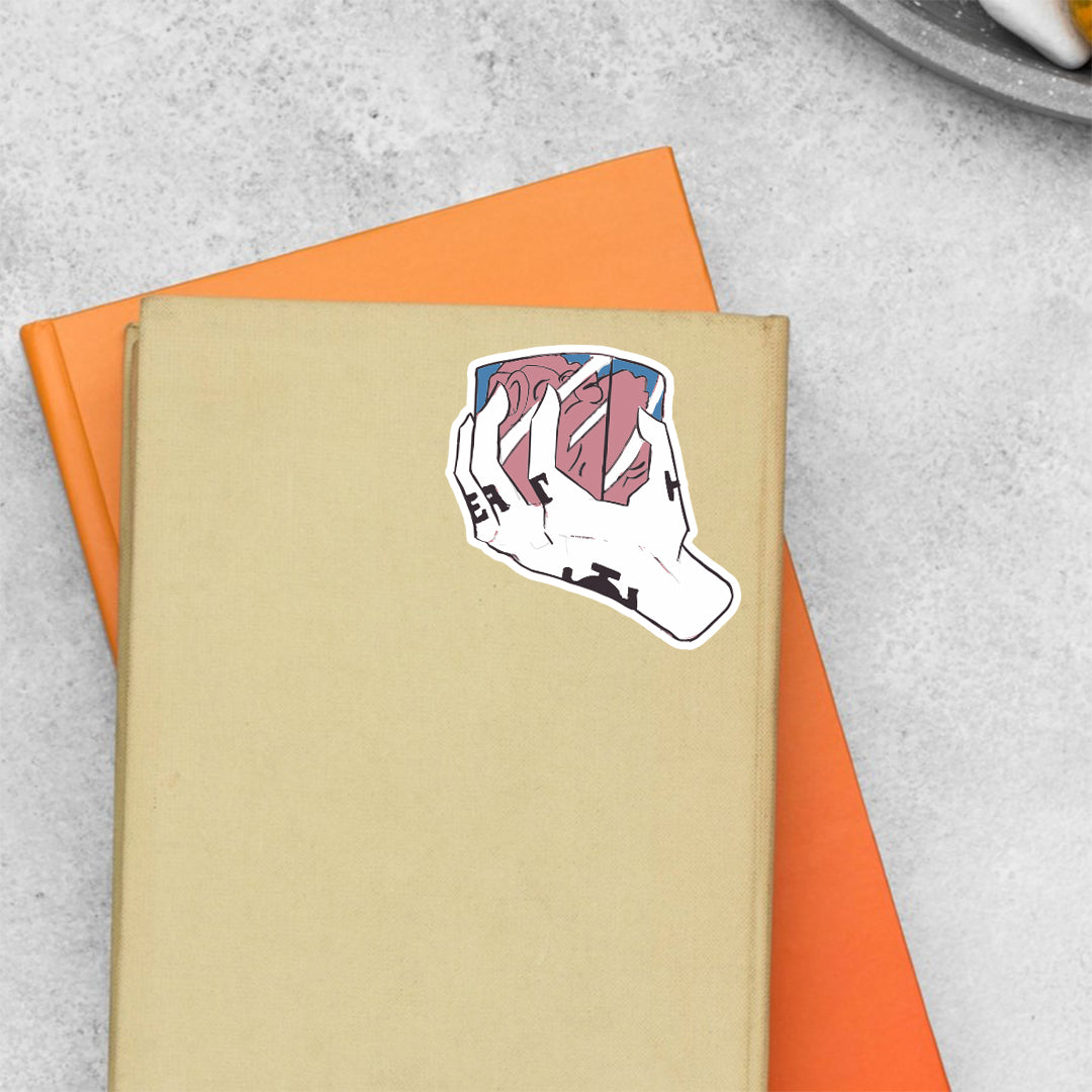 Heart in Trafalgar Law's Hand Anime Stickers