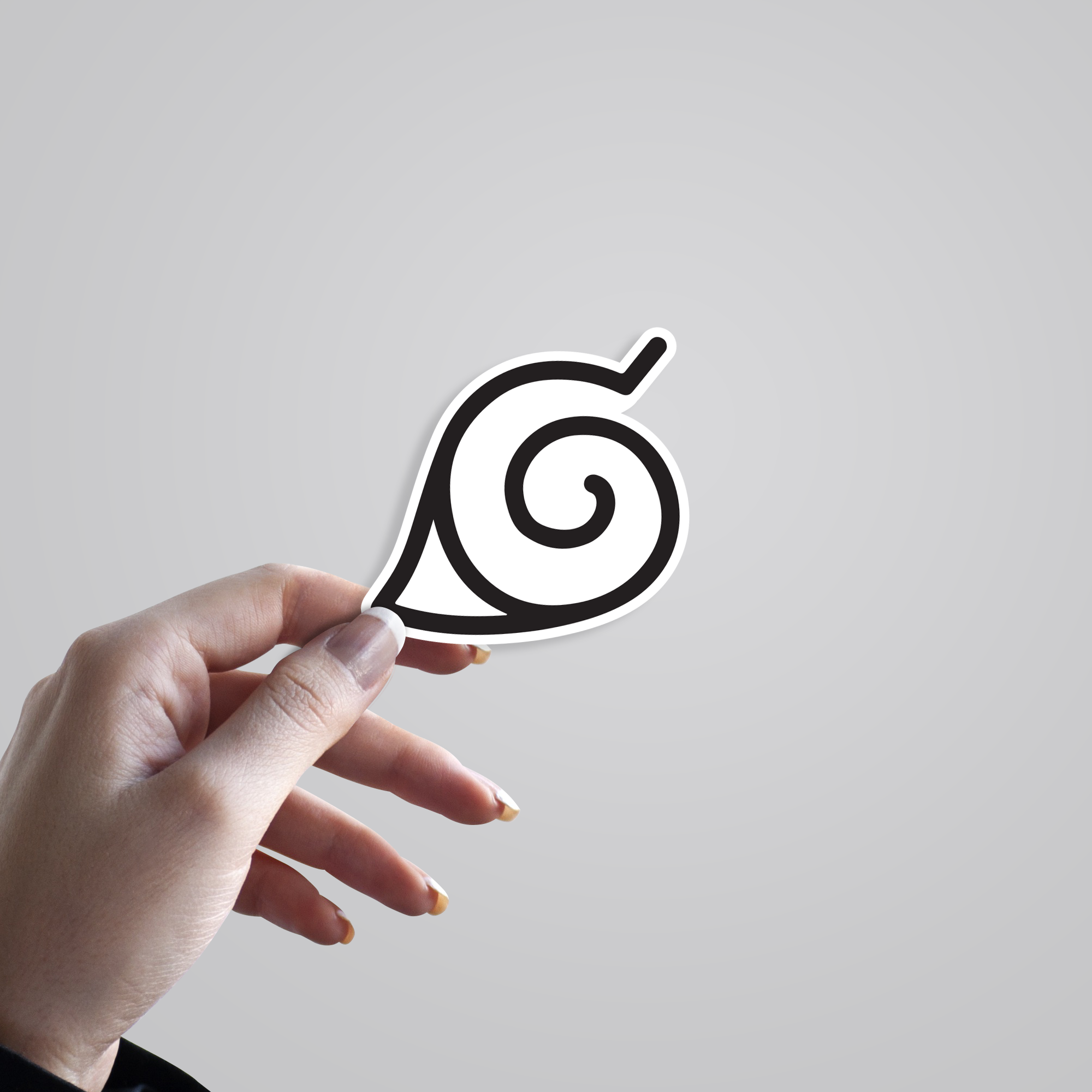 Fomo Store Stickers Anime Hidden Leaf Symbol