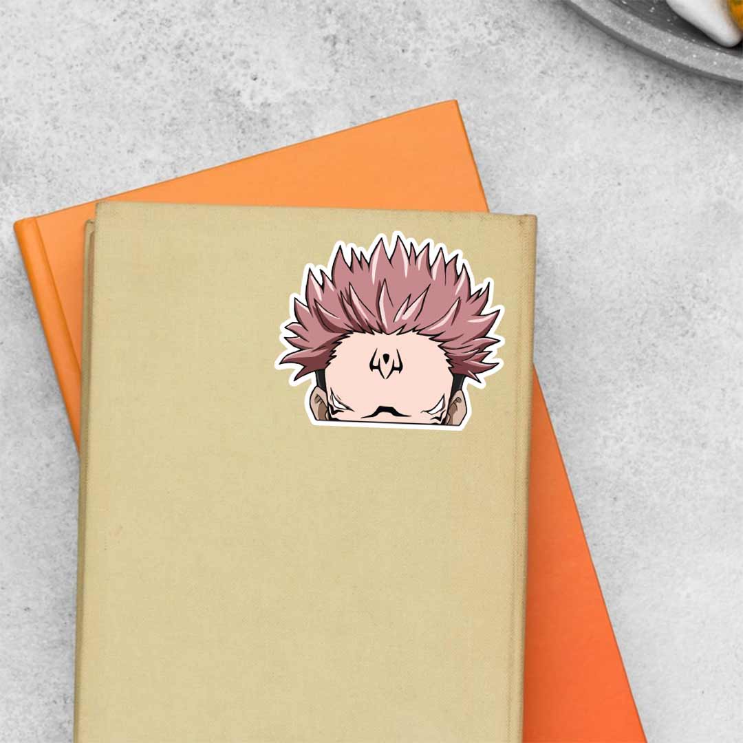 JJK Ryomen Sukuna Minimalist Anime Stickers