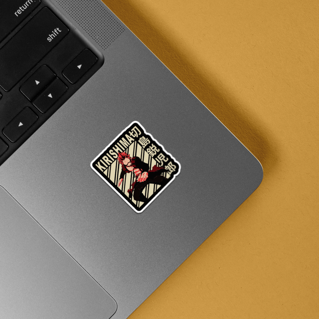 Kirishima of MHA Anime Stickers