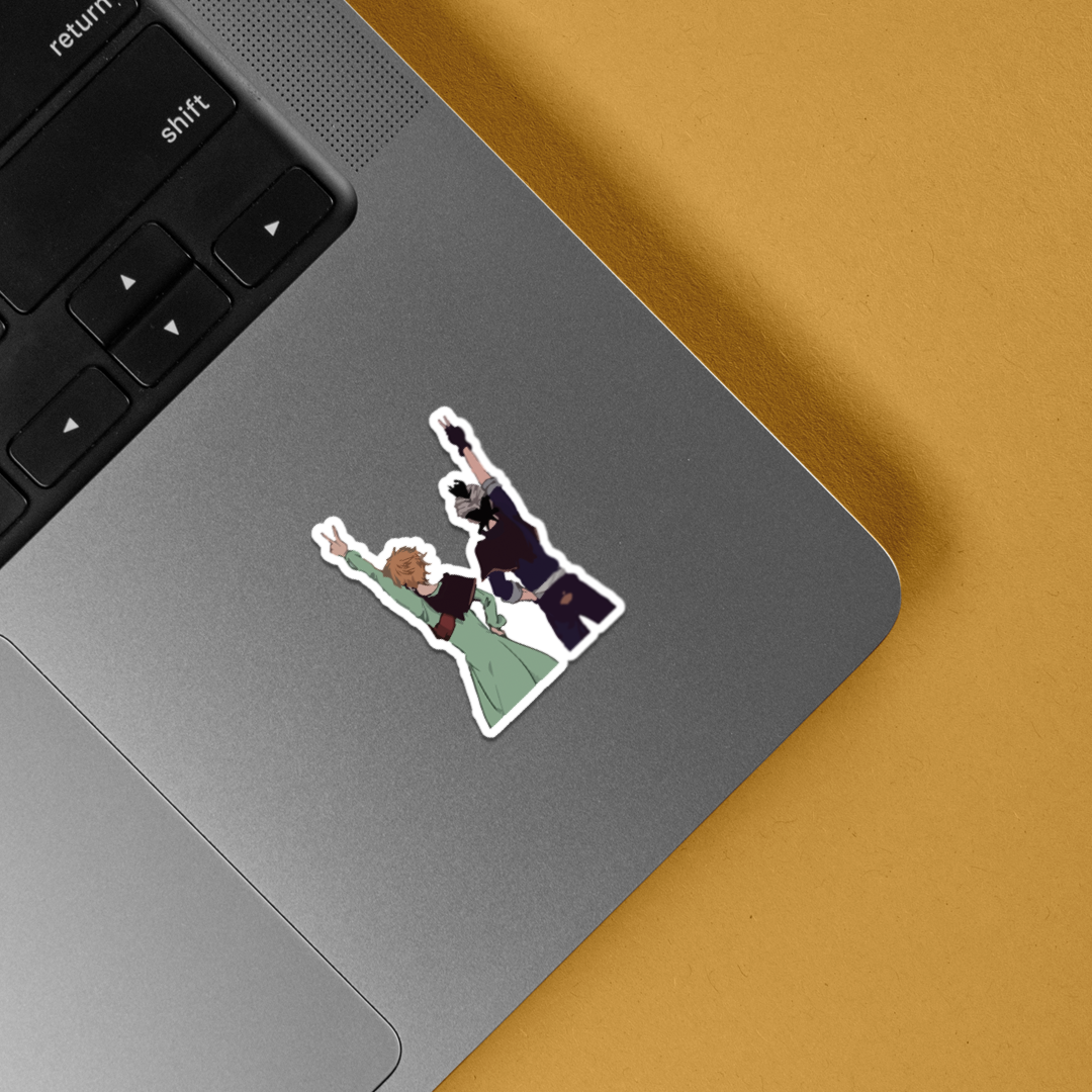 Luck & Magna Anime Stickers
