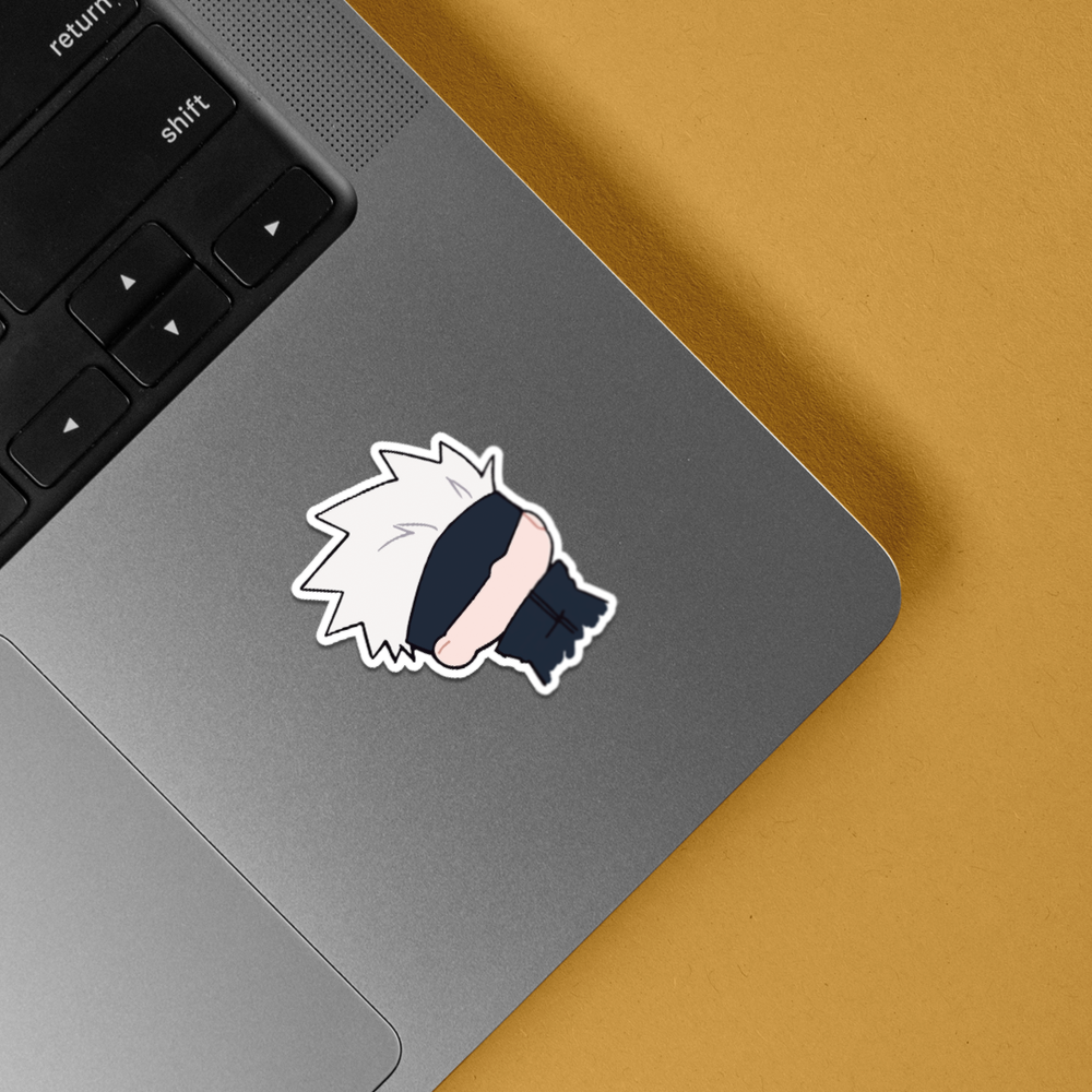 Gojo Ico Sticker Unleash Cursed Energy with Satoru Gojo Stickers - Powerful and Mystic ...