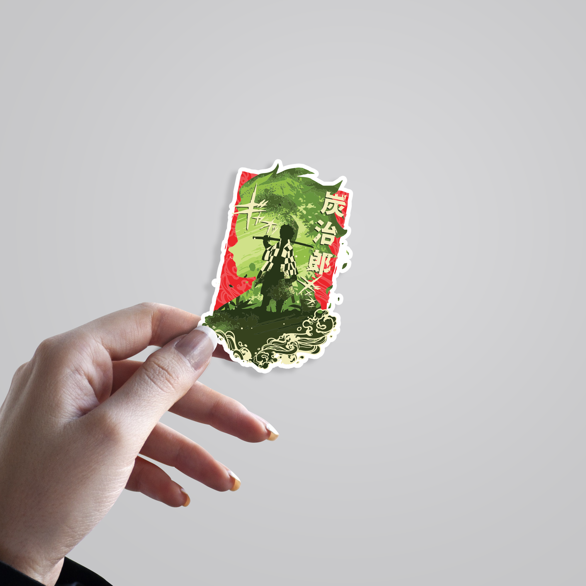 Fomo Store Stickers Anime Tanjiro Kamado