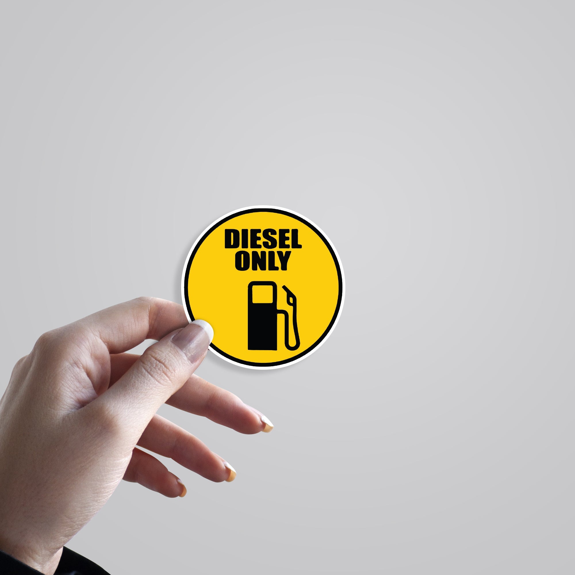 Diesel Only Cars & Bikes Stickers
