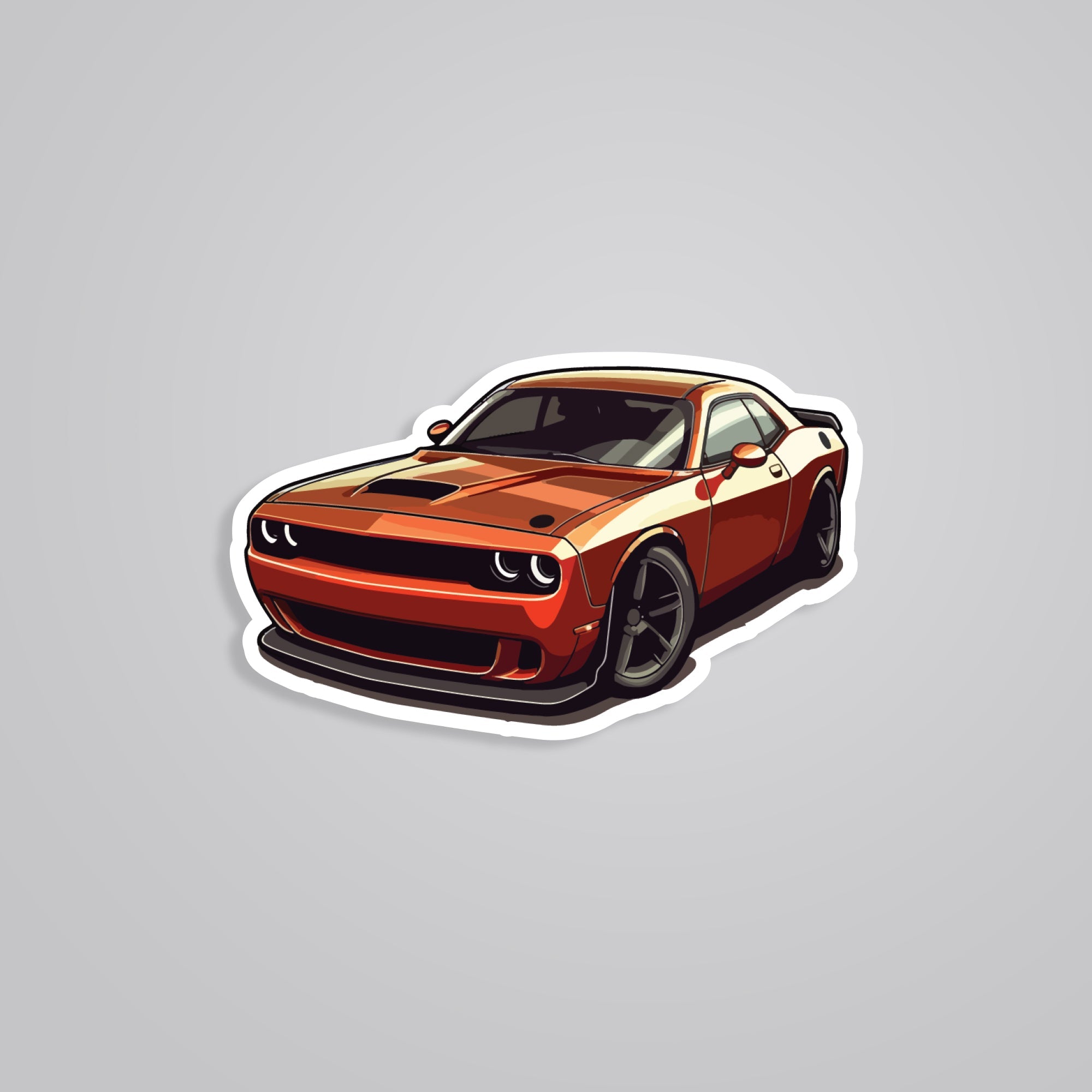 Enhance Your Dodge Challenger's Style with Premium Car Stickers ...