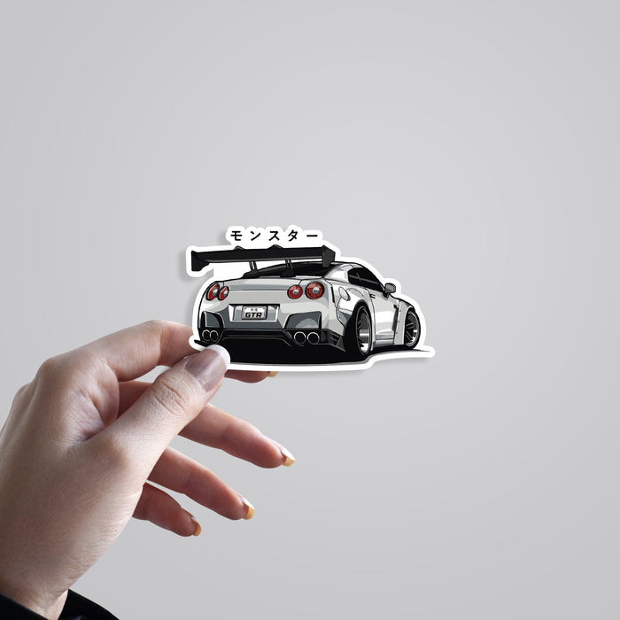 Declare Your Allegiance with Our GTR R35 Godzilla Car Sticker | Premium ...