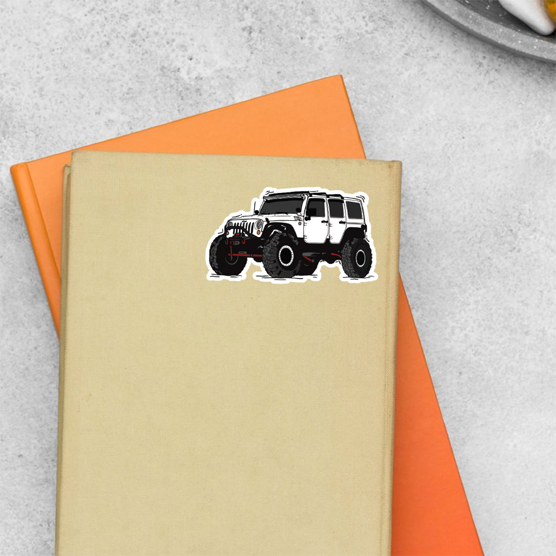 Jeep Wrangler Cars & Bikes Stickers