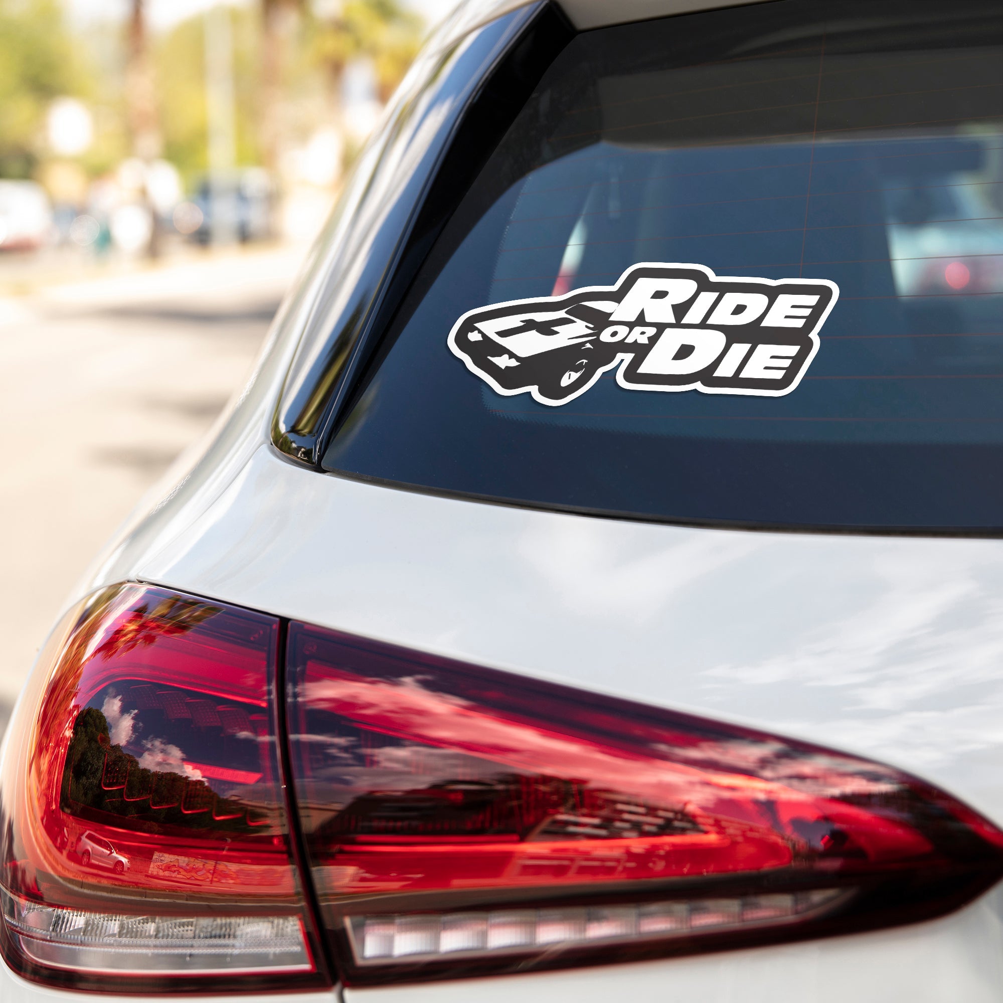 Ride Or Die Cars & Bikes Stickers
