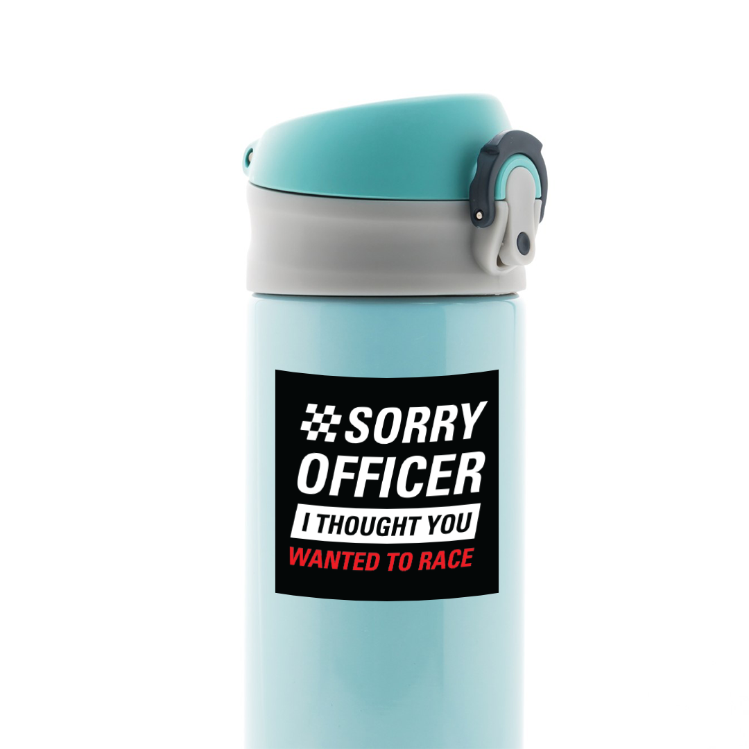 Sorry, I Thought You Wanted To Race Cars & Bikes Stickers