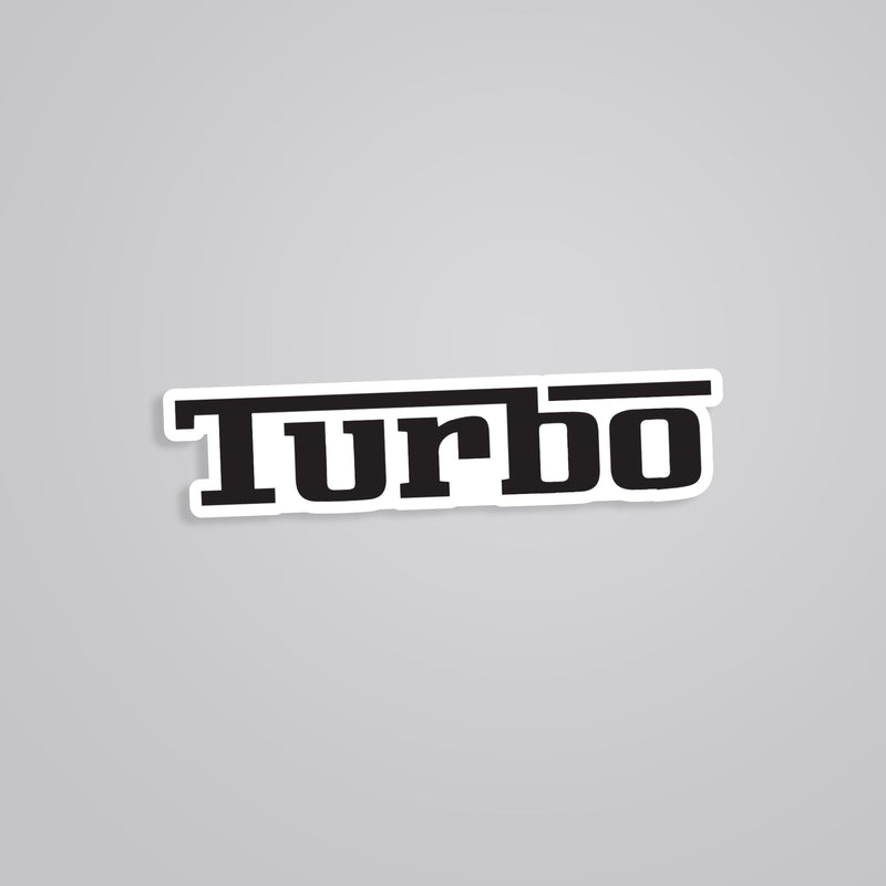 Turbo Sticker Simple Boost Your Style with Our Turbo Sticker Collection | Dynamic Decals for ...