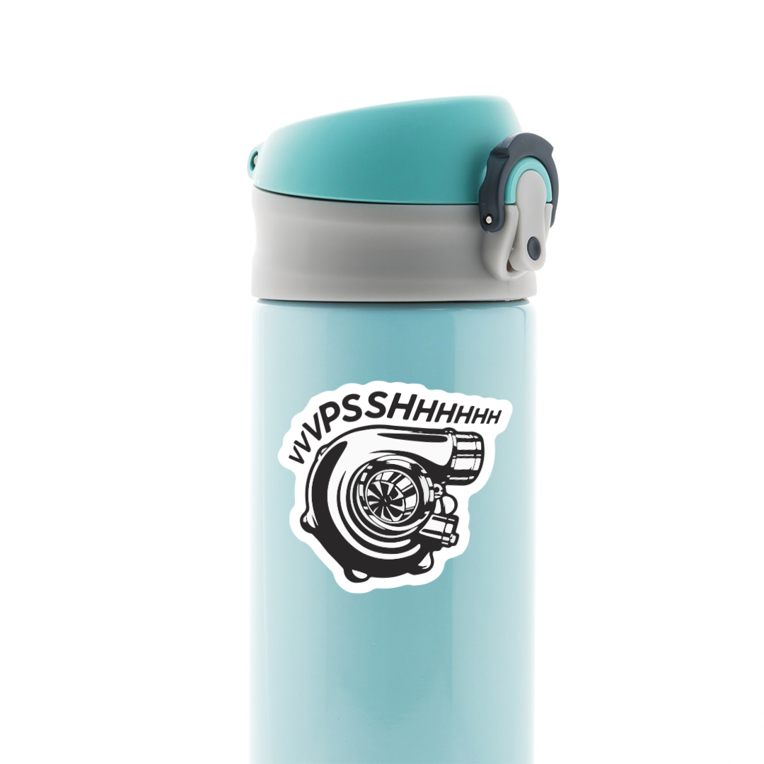 Turbocharger Cars & Bikes Stickers
