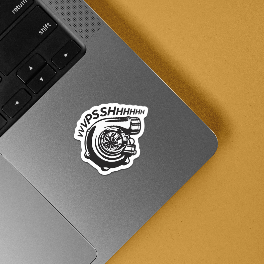 Turbocharger Cars & Bikes Stickers