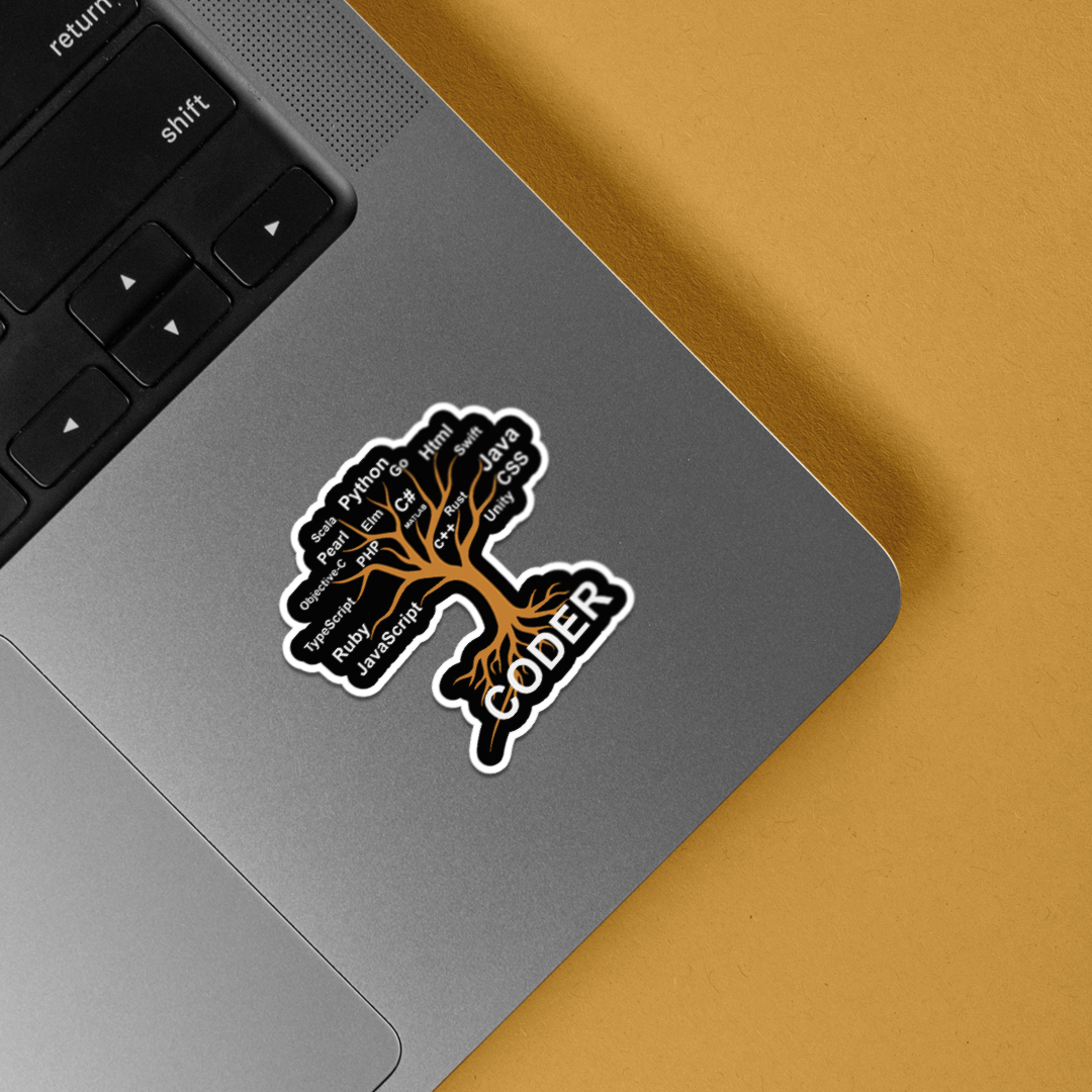 Coder Casual Stickers