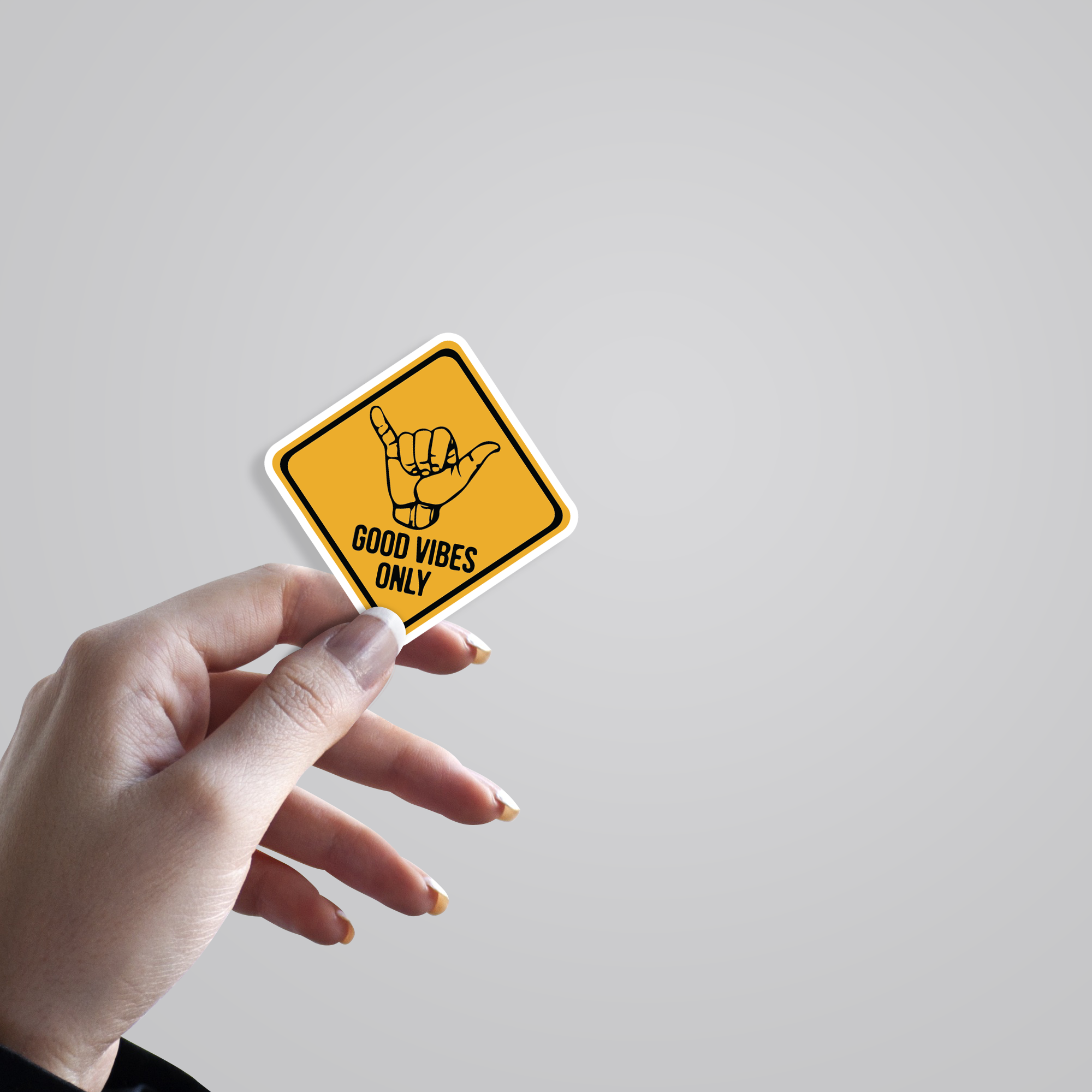 Good Vibes Only Casual Stickers