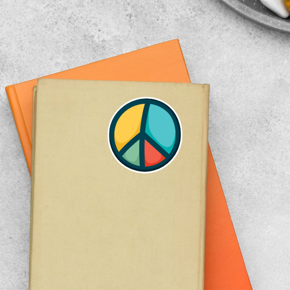 Peace Sign Stickers - Spread Tranquility and Harmony with Iconic ...