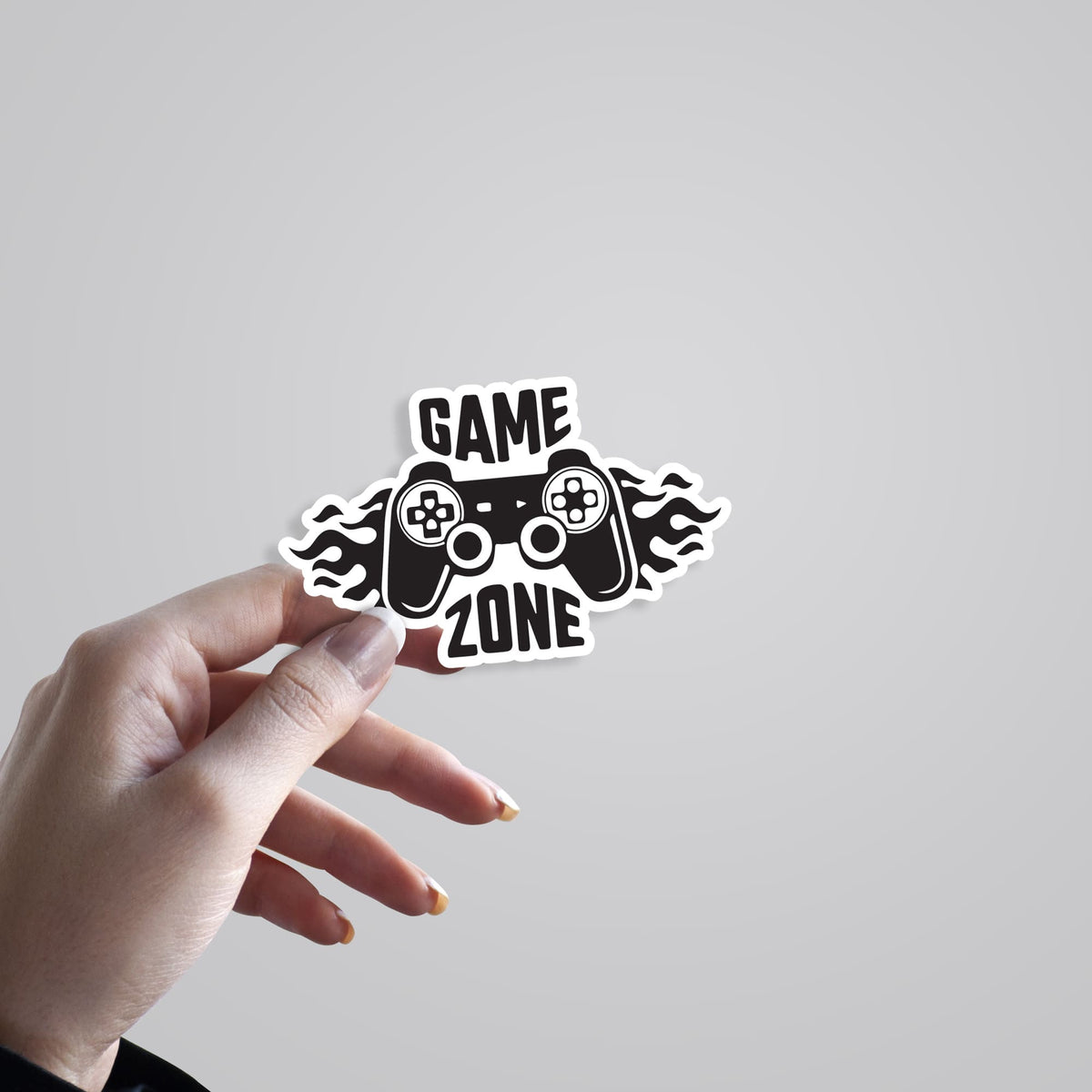 Gam Stickers Game Zone Stickers - Power Up Your Personal Space with Gamer Decals
