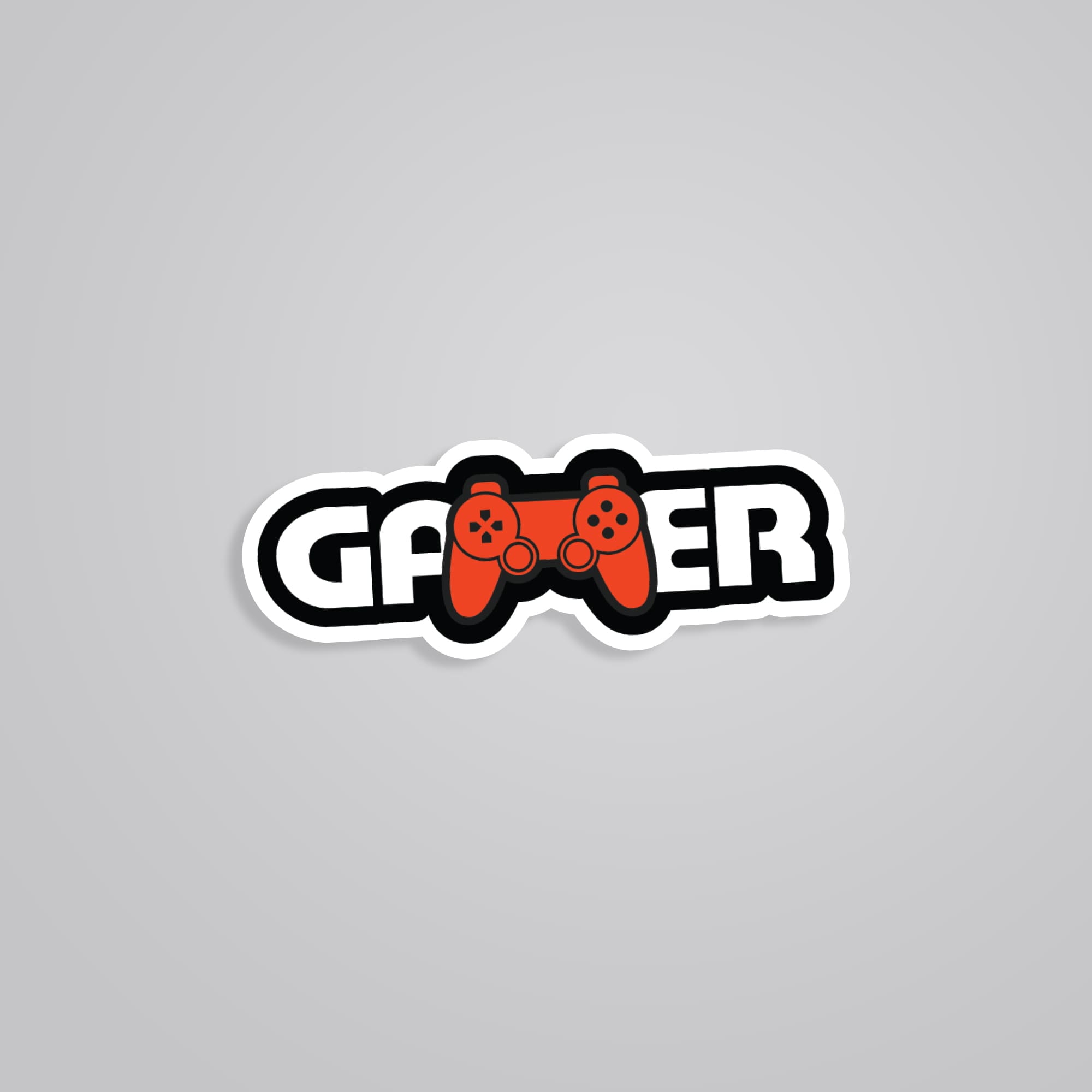 Gamer Sticker - Level Up Your Gear with Cool Gaming Decals