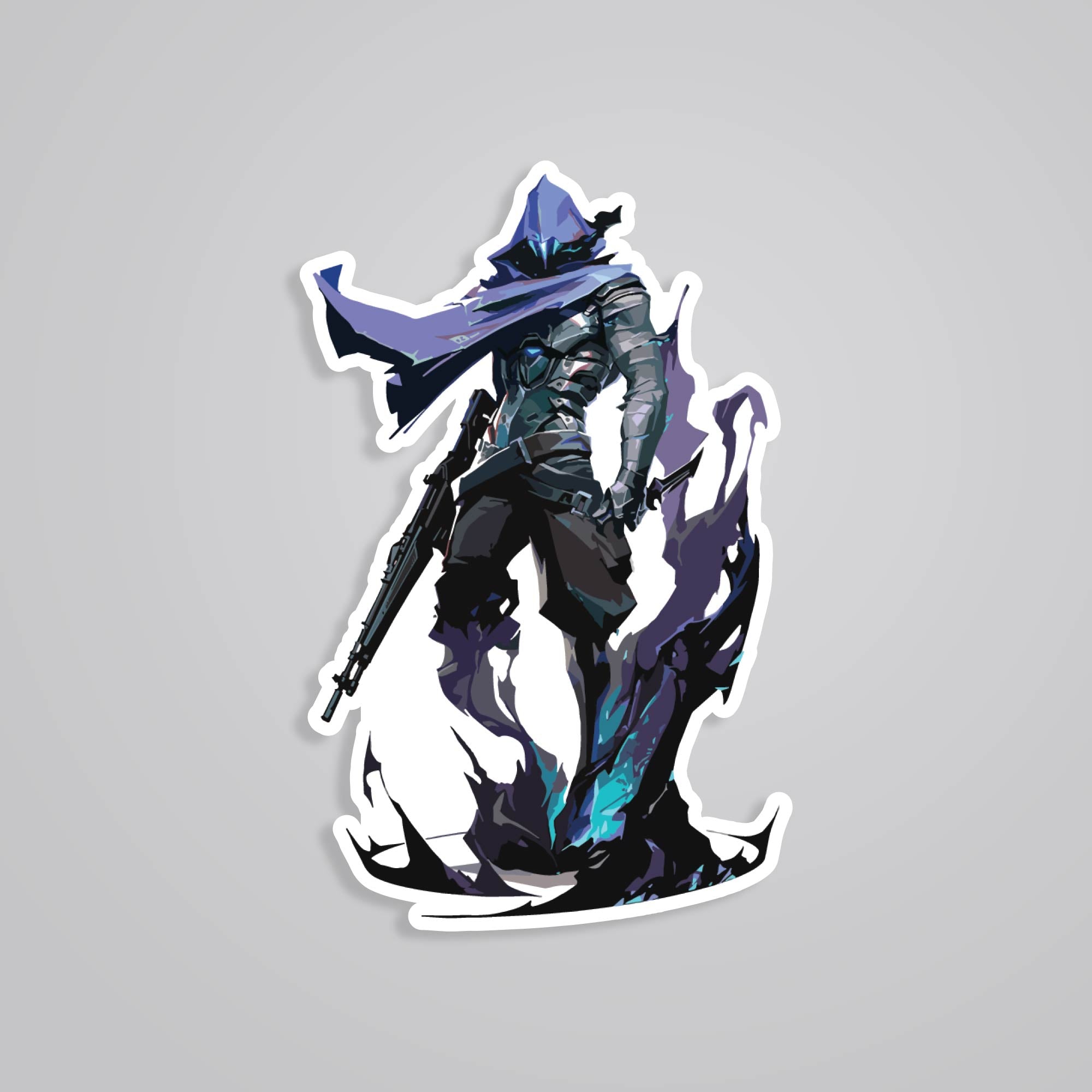 Fomo Store Stickers Gaming Valorant Omen 