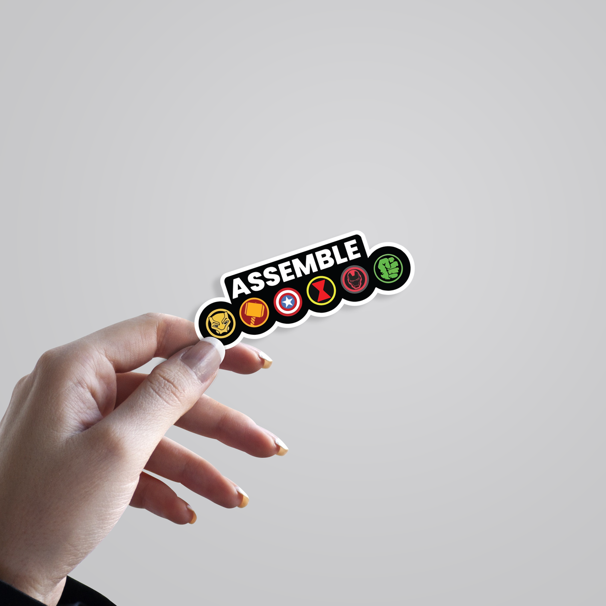 Assembly Roster Sticker Unleash Your Inner Hero with Assemble Stickers
