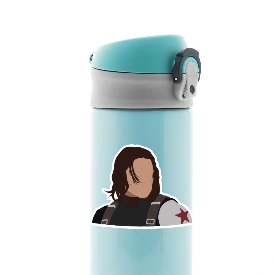 Bucky Minimalist Movies Stickers