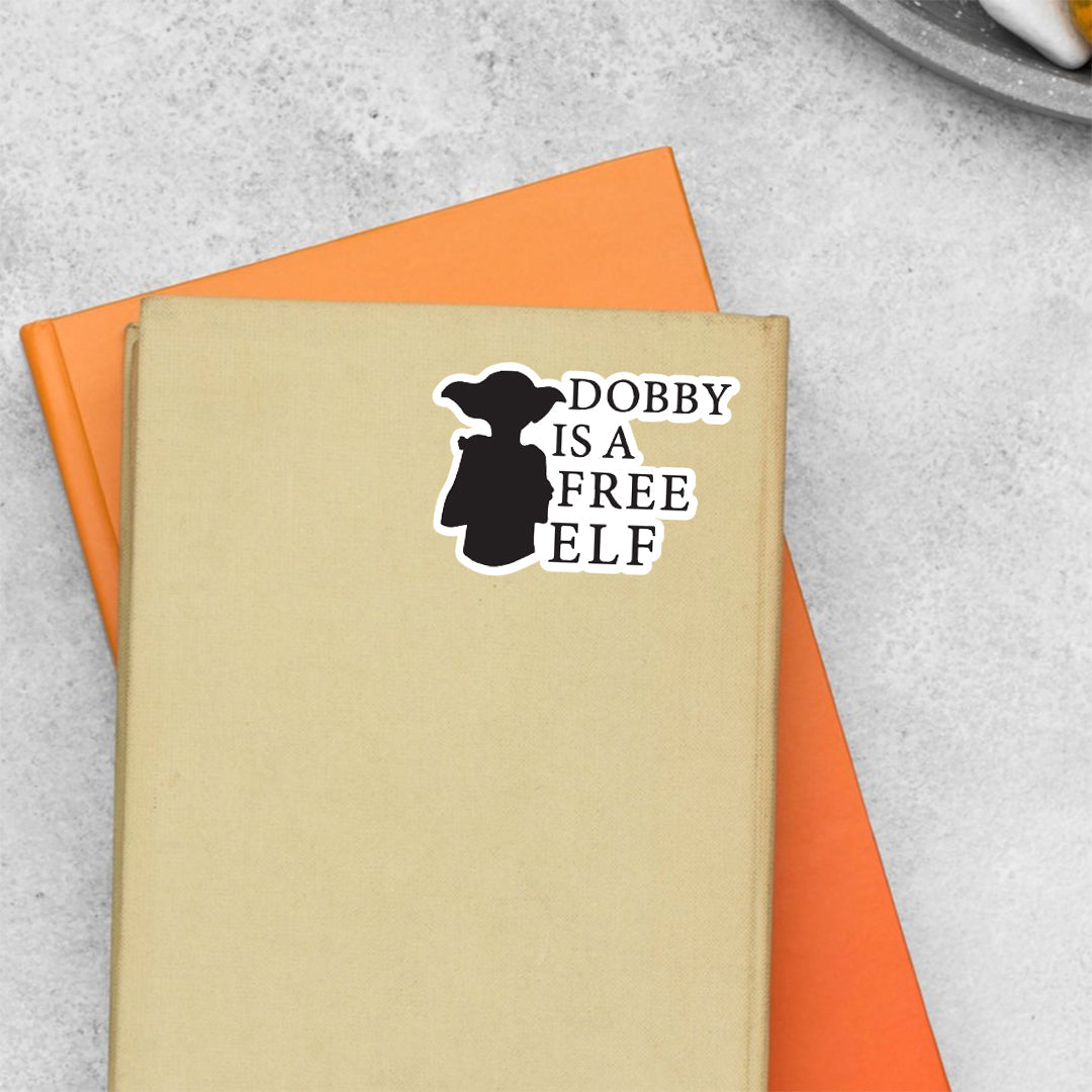 Dobby is a Free Elf Harry Potter Sticker - Declare Your Support for ...