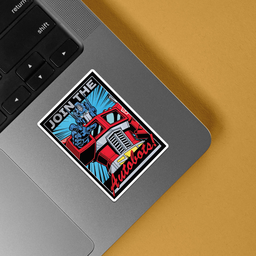 Join The Autobots Movies Stickers