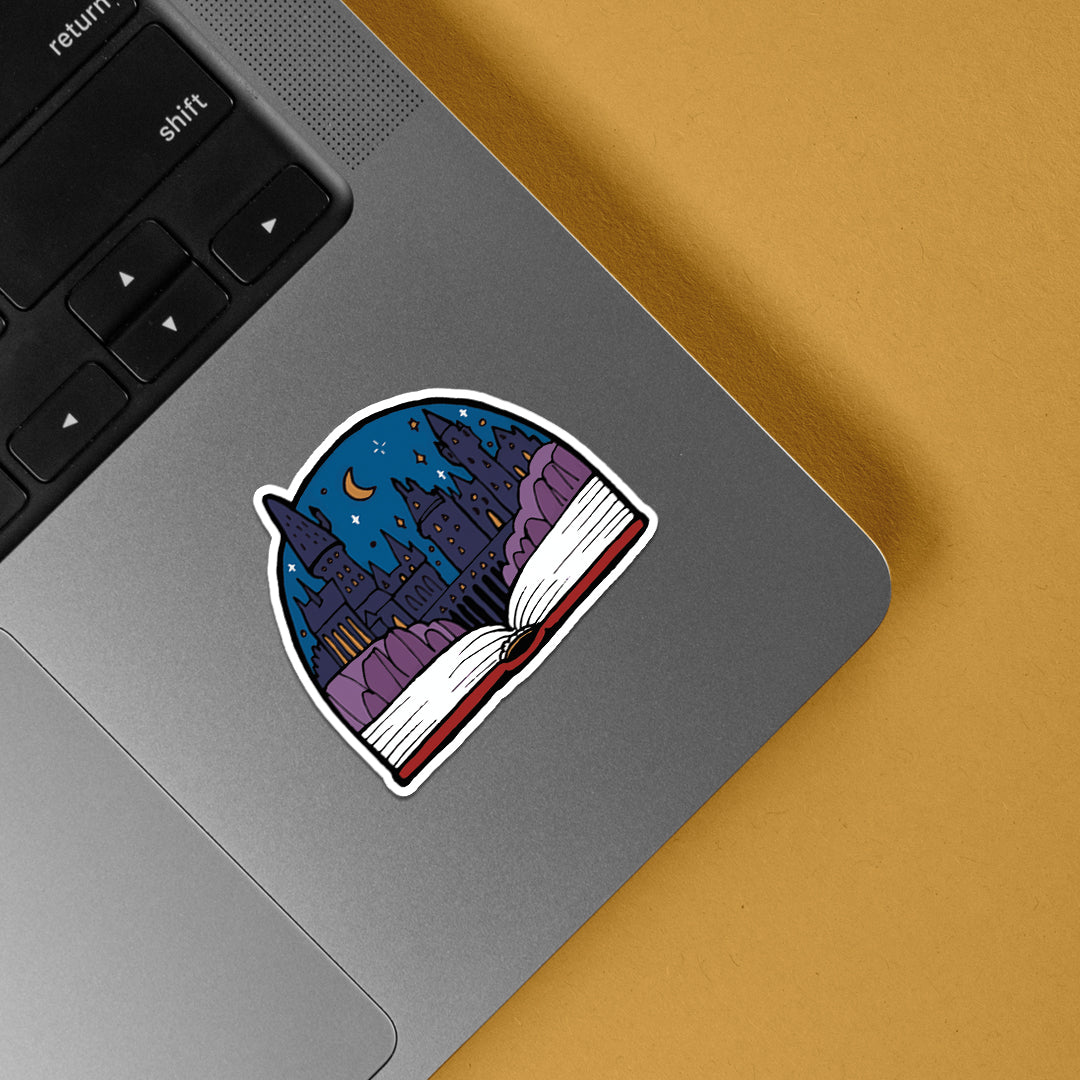 Magical World In A Book Movies Stickers