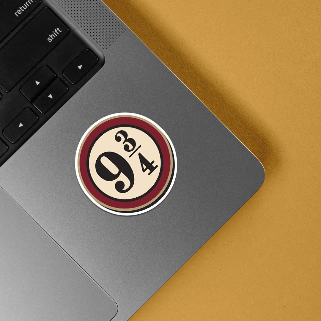 Platform 9 3/4 Movies Stickers