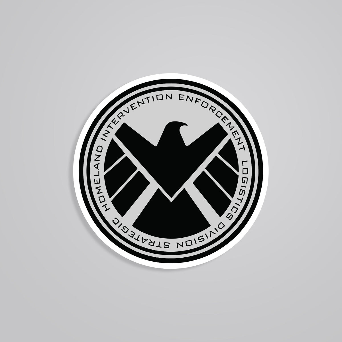 Shield Defned Sticker Embrace Your Inner Hero with SHIELD Logo Avengers Movies Stickers ...