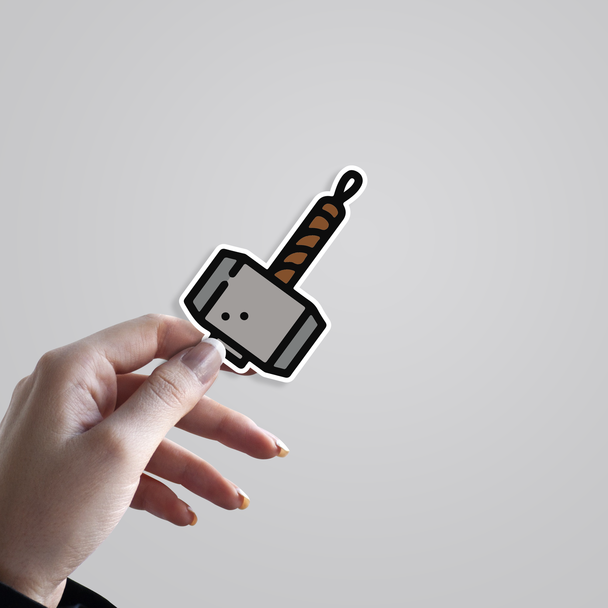 Fomo Store Stickers Movies Thor's Hammer Mjölnir