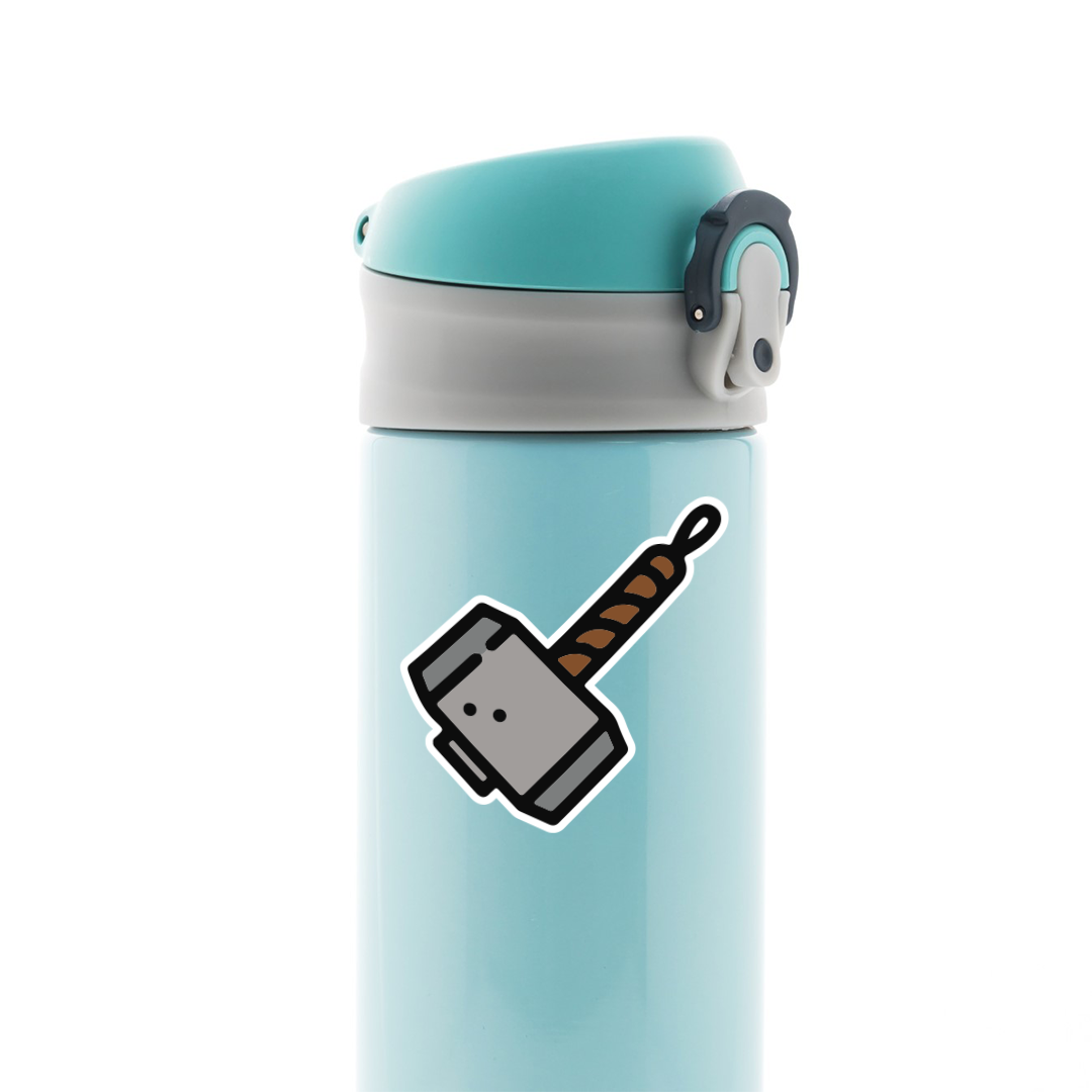 Thor's Hammer Mjölnir Movies Stickers