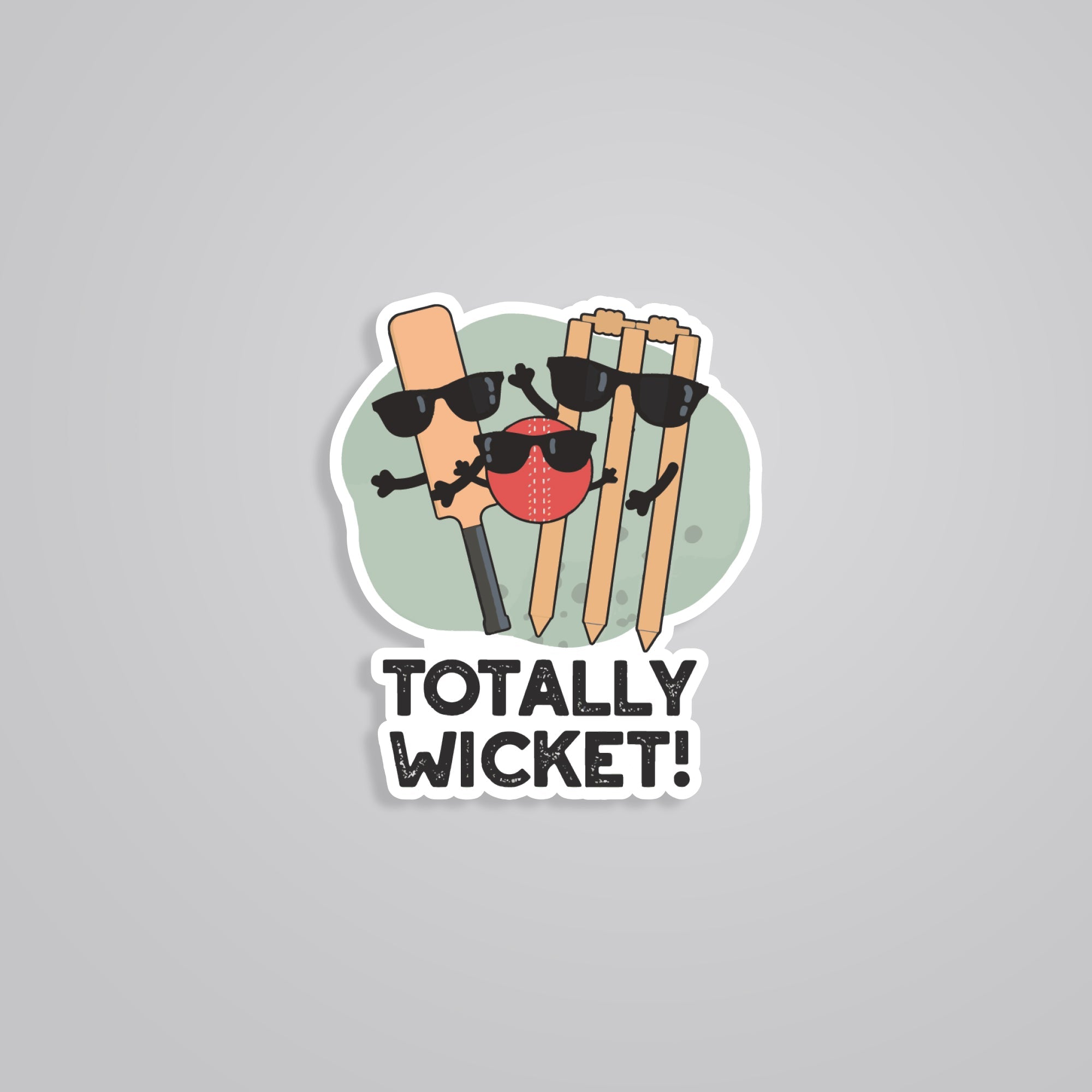 Fomo Store Stickers Sports Totally Wicket
