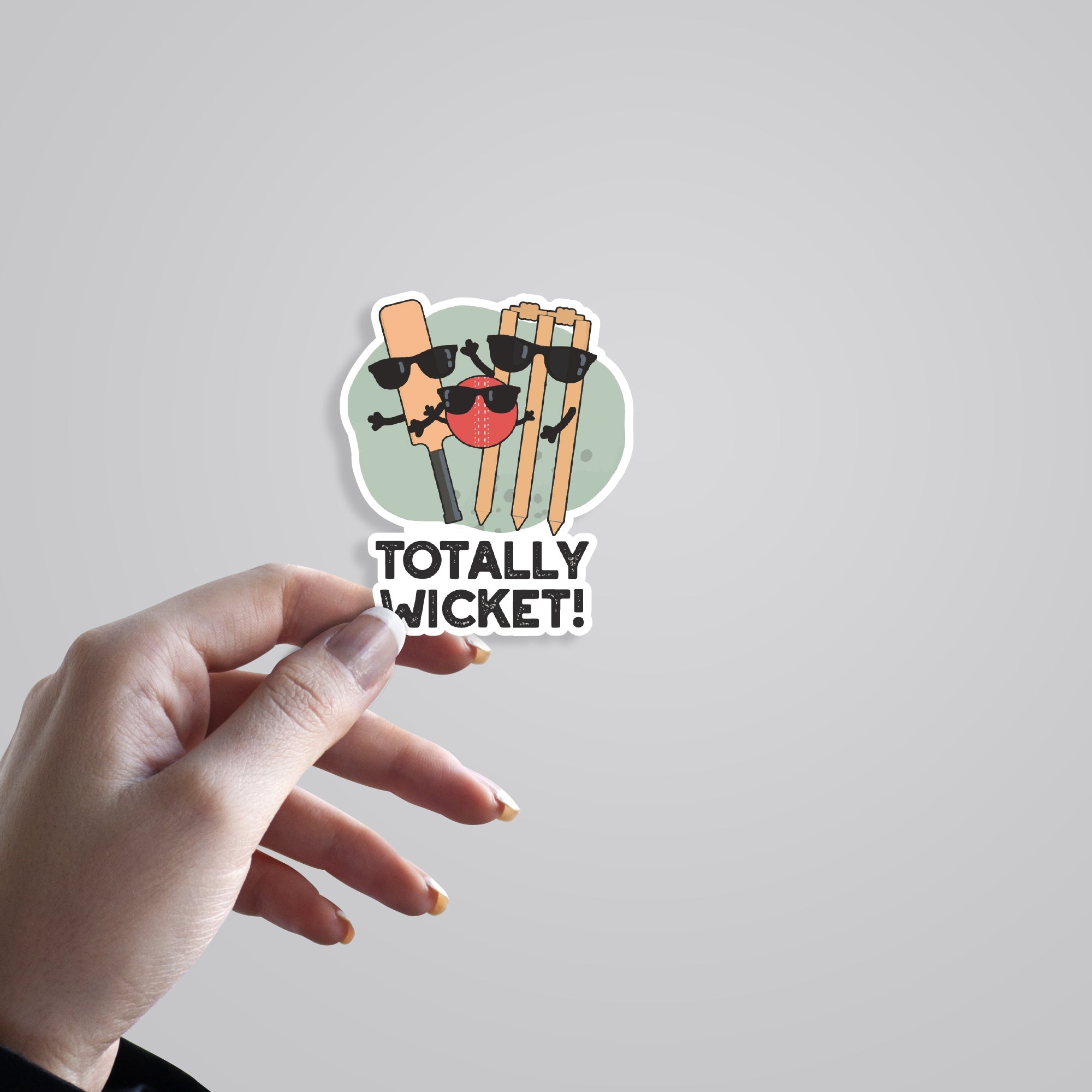Totally Wicket Sports Stickers