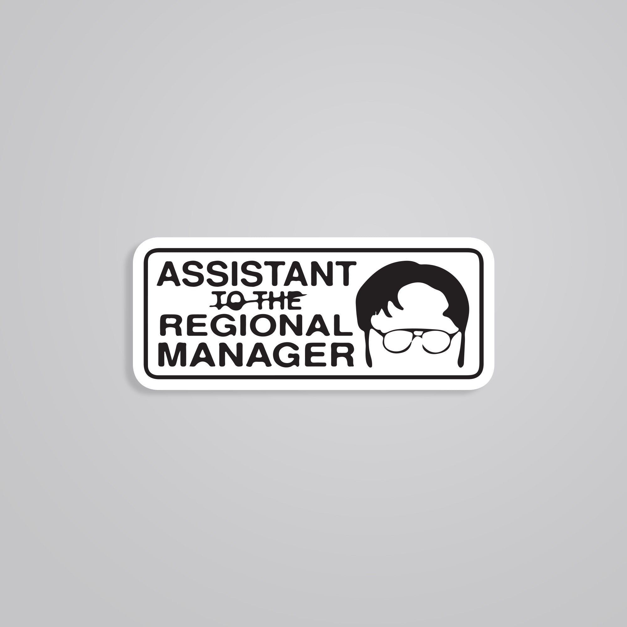 Assistant Regional Manager The Office TV Show Stickers - Express Your ...
